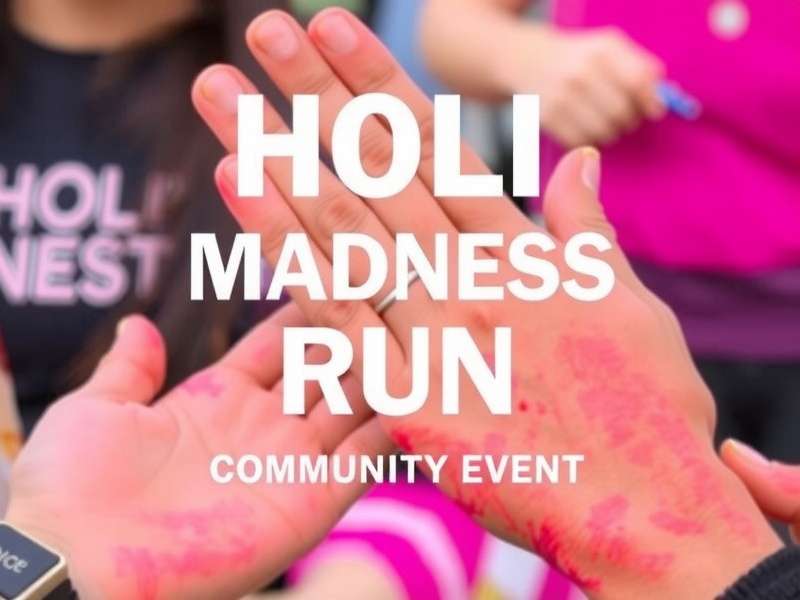 Holi Madness Run Community Event