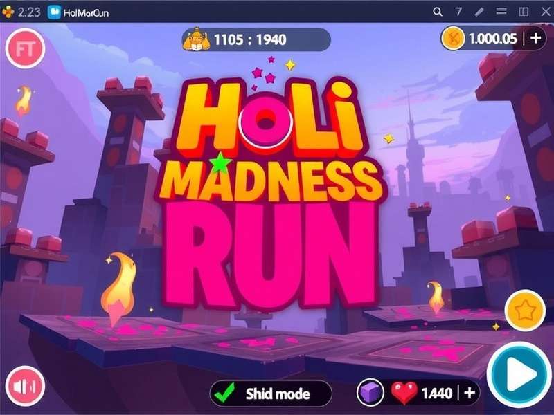 Holi Madness Run Localization Features